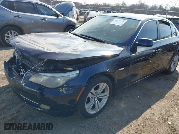 2009 BMW 5 Series 528i with VIN WBANU53559C122165, listed as a IAAI auction lot 41420321 with 148,320 mi miles and . Bid and sale history available at carsss.com. Image 2.