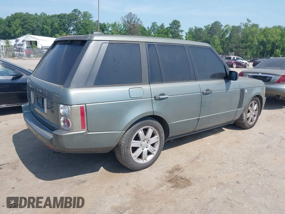 2006 Land Rover Range Rover HSE with VIN SALME15466A202423, listed as a IAAI auction lot 42596487 with 210,618 mi miles and . Bid and sale history available at DreamBid. Image 4.