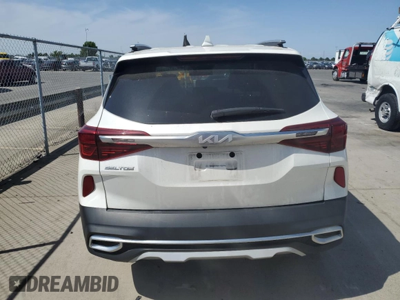 2023 Kia Seltos S with VIN KNDEU2AA7P7372238, listed as a Copart auction lot 57403305 with 42,489 mi miles and Salvage title. Bid and sale history available at DreamBid. Image 6.