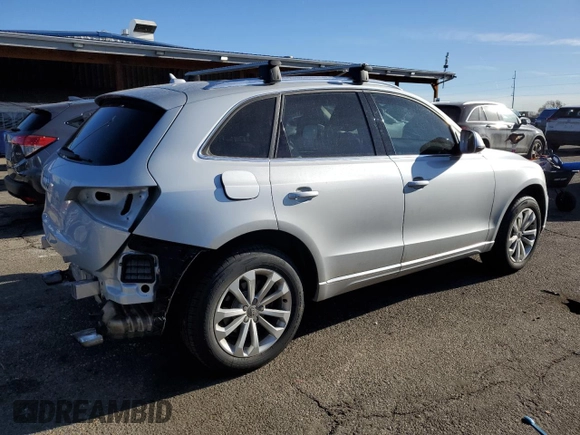2013 Audi Q5 Premium Plus with VIN WA1LFAFP7DA042407, listed as a Copart auction lot 50419295 with 39,906 mi miles and Salvage Title. Bid and sale history available at carsss.com. Image 3.