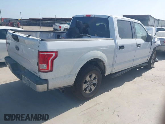 2016 Ford F-150 XL with VIN 1FTEW1CFXGKD46291, listed as a IAAI auction lot 41818541 with 156,827 mi miles and . Bid and sale history available at DreamBid. Image 4.