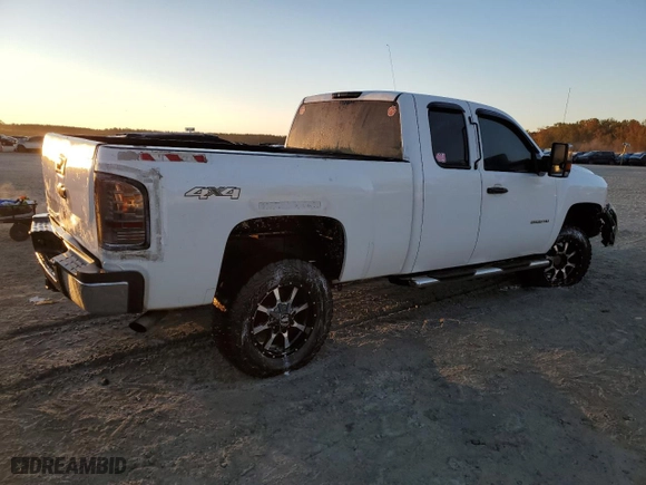 2010 Chevrolet Silverado 2500HD Work Truck with VIN 1GC5KVBG8AZ261221, listed as a Copart auction lot 76415704 with 0 mi miles and Salvage Title. Bid and sale history available at carsss.com. Image 3.