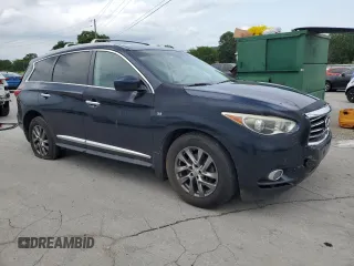 2015 Infiniti QX60 with VIN 5N1AL0MM5FC553884, listed as a Copart auction lot 57854135 with 115,633 mi miles and Clean title. Bid and sale history available at DreamBid. Image 4.