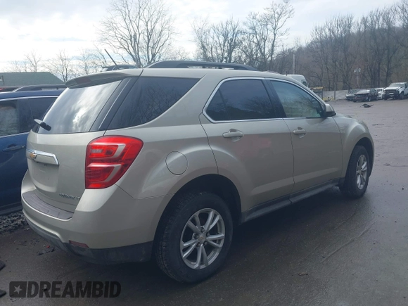 2016 Chevrolet Equinox LT with VIN 2GNALCEK1G1173507, listed as a IAAI auction lot 41439456 with 105,382 mi miles and . Bid and sale history available at DreamBid. Image 4.