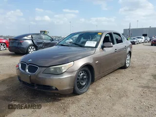 2004 BMW 5 Series 530i with VIN WBANA73594B801780, listed as a IAAI auction lot 41753708 with 176,442 mi miles and . Bid and sale history available at carsss.com. Image 19.