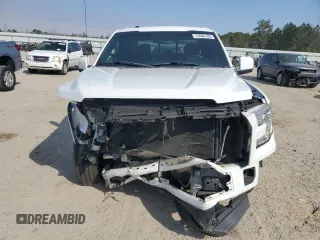 2017 Ford F-150 XL with VIN 1FTEW1EF1HFA28020, listed as a Copart auction lot 43564105 with 55,446 mi miles and Salvage title. Bid and sale history available at DreamBid. Image 5.