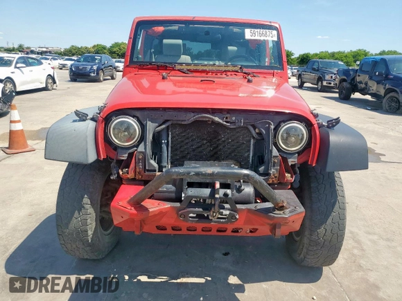2008 Jeep Wrangler Rubicon z VIN 1J8GA69168L551367, wystawiony jako Copart lot #59166875 z przebiegiem Nie podano mil oraz Czysty tytuł • Clean title. Historia ofert i sprzedaży dostępna na DreamBid. Obrazek 5.