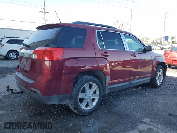 2011 GMC Terrain SLT-1 with VIN 2CTALUEC0B6273766, listed as a Copart auction lot 52489885 with 138,636 mi miles and Salvage title. Bid and sale history available at DreamBid. Image 3.