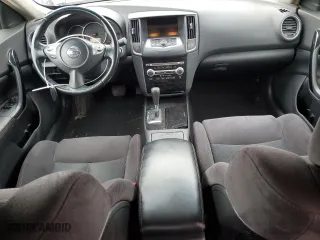 2009 Nissan Maxima 3.5 S with VIN 1N4AA51E69C845638, listed as a Copart auction lot 49789285 with 206,433 mi miles and Salvage Title. Bid and sale history available at carsss.com. Image 8.