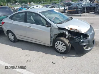 2013 Hyundai Accent GLS with VIN KMHCT4AE2DU509099, listed as a IAAI auction lot 42171188 with 131,211 mi miles and . Bid and sale history available at carsss.com. Image 1.