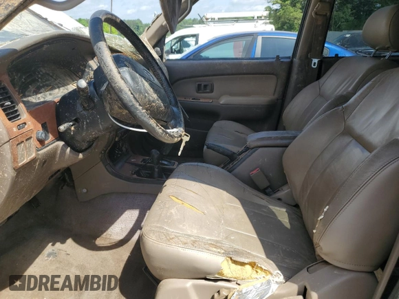 1997 Toyota 4Runner SR5 z VIN JT3HN86R4V0073022, wystawiony jako Copart lot #57112245 z przebiegiem 220 732 mil mil oraz Szkoda całkowita • Salvage title. Historia ofert i sprzedaży dostępna na DreamBid. Obrazek 7.