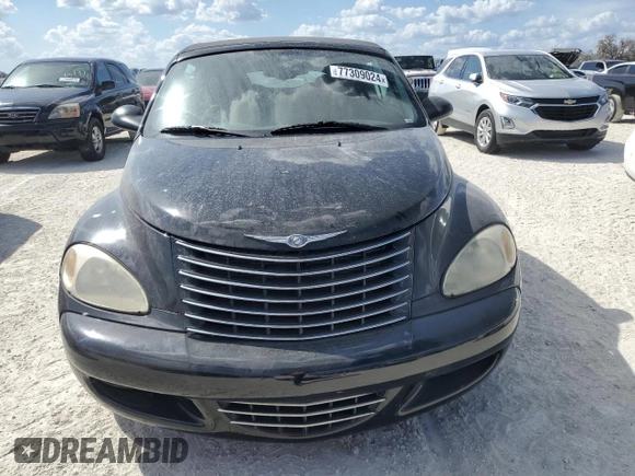 2005 Chrysler PT Cruiser Touring with VIN 3C3EY55E05T594510, listed as a Copart auction lot 77309024 with 0 mi miles and Salvage Title. Bid and sale history available at carsss.com. Image 5.