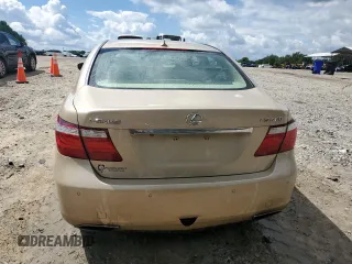 2007 Lexus LS 460 with VIN JTHBL46F775047802, listed as a Copart auction lot 56669525 with 181,584 mi miles and Salvage title. Bid and sale history available at DreamBid. Image 6.
