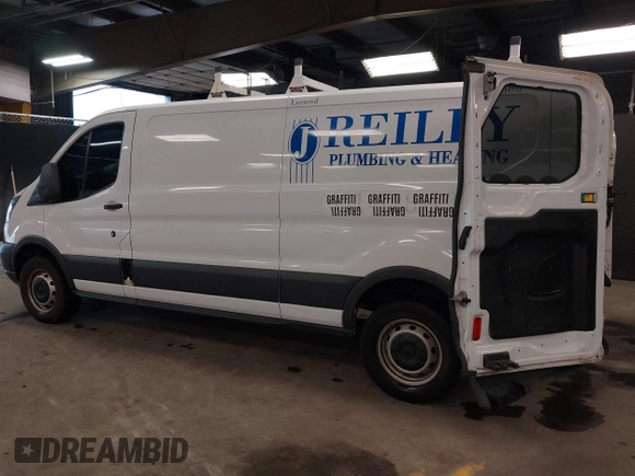 2016 Ford Transit Cargo with VIN 1FTYE9ZM6GKA63598, listed as a IAAI auction lot 41922118 with 127,340 mi miles and . Bid and sale history available at carsss.com. Image 3.