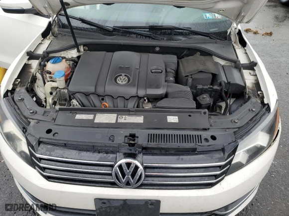 2013 Volkswagen Passat S w/Appearance with VIN 1VWAP7A34DC103036, listed as a Copart auction lot 52183745 with 130,966 mi miles and Salvage Title. Bid and sale history available at carsss.com. Image 11.