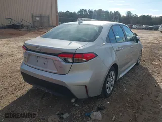 2023 Toyota Corolla LE with VIN 5YFB4MDE4PP058865, listed as a IAAI auction lot 41130658 with 47,264 mi miles. Bid and sale history available at carsss.com. Image 4.