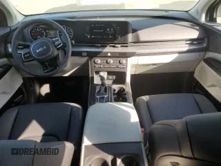 2024 Kia Carnival LX with VIN KNDNB4H35R6440070, listed as a Copart auction lot 74982464 with 257 mi miles and Salvage Title. Bid and sale history available at carsss.com. Image 8.