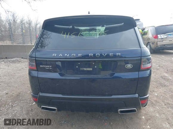2022 Land Rover Range Rover Sport HSE Dynamic with VIN SALWR2SE1NA238714, listed as a IAAI auction lot 41516845 with 52,325 mi miles and . Bid and sale history available at DreamBid. Image 16.