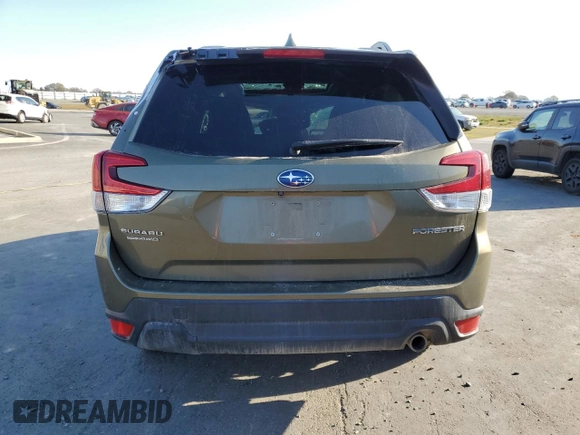 2022 Subaru Forester Limited with VIN JF2SKANC7NH468362, listed as a Copart auction lot 48337745 with 61,724 mi miles and Salvage Title. Bid and sale history available at carsss.com. Image 6.