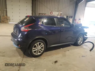 2015 Nissan Juke SL z VIN JN8AF5MV2FT557168, wystawiony jako Copart lot #51459375 z przebiegiem 135 330 mil mil oraz Szkoda całkowita • Salvage title. Historia ofert i sprzedaży dostępna na DreamBid. Obrazek 3.