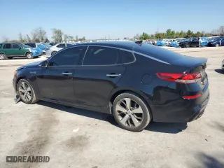 2019 Kia Optima S with VIN 5XXGT4L39KG305811, listed as a Copart auction lot 46810545 with 76,547 mi miles and Non Repairable. Bid and sale history available at carsss.com. Image 2.