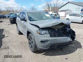 2019 Jeep Grand Cherokee Upland with VIN 1C4RJFAG5KC608293, listed as a IAAI auction lot 41989929 with 129,229 mi miles. Bid and sale history available at carsss.com. Image 1.