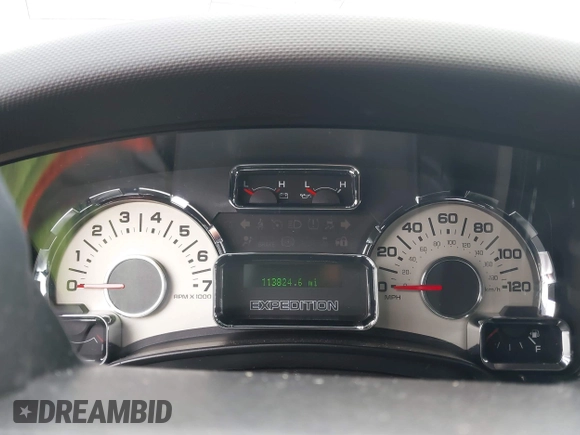 2013 Ford Expedition Limited с VIN 1FMJU1K58DEF53023, выставлен на аукционе IAAI как лот 41719645 с пробегом 113 824 миль миль и . История ставок и продаж доступна на DreamBid. Изображение 7.