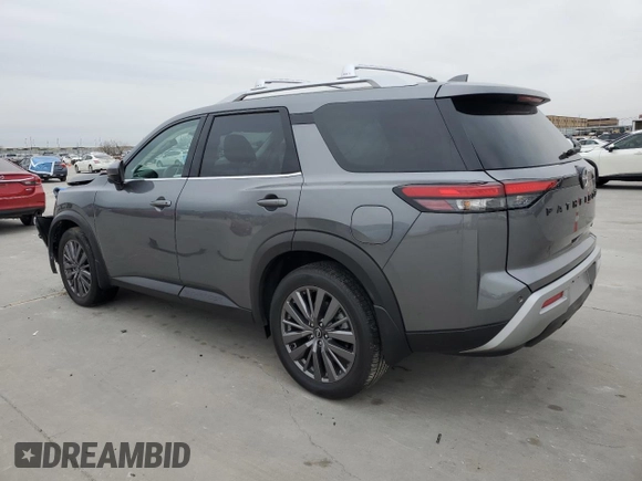 2024 Nissan Pathfinder SL with VIN 5N1DR3CB9RC223683, listed as a Copart auction lot 41902835 with 6,915 mi miles and Salvage title. Bid and sale history available at DreamBid. Image 2.
