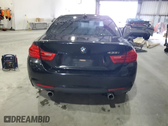 2015 BMW 4 Series 435i z VIN WBA3R1C54FK194347, wystawiony jako Copart lot #55849695 z przebiegiem 191 651 mil mil oraz Czysty tytuł • Clean title. Historia ofert i sprzedaży dostępna na DreamBid. Obrazek 6.