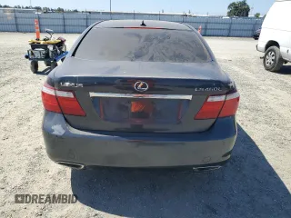 2007 Lexus LS 460 L with VIN JTHGL46F975018422, listed as a Copart auction lot 60941055 with Not provided miles and Clean title. Bid and sale history available at DreamBid. Image 6.