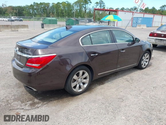 2015 Buick LaCrosse Leather with VIN 1G4GB5G38FF152910, listed as a IAAI auction lot 42625459 with 172,380 mi miles and . Bid and sale history available at DreamBid. Image 4.