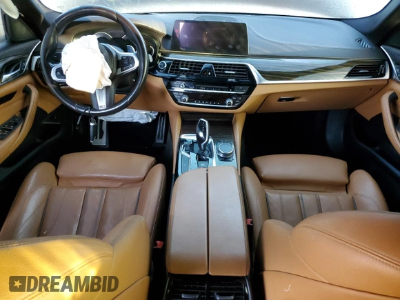 2018 BMW 5 Series 530i with VIN WBAJA5C59JG900021, listed as a Copart auction lot 43466695 with Not Provided miles and Salvage Title. Bid and sale history available at carsss.com. Image 8.
