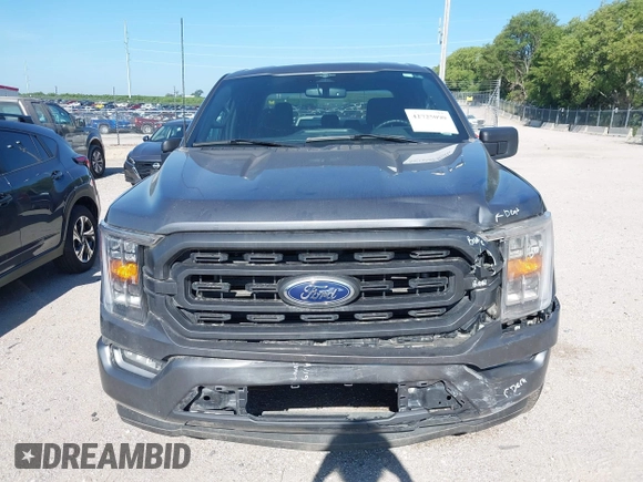 2023 Ford F-150 XL with VIN 1FTEW1C5XPFC27818, listed as a IAAI auction lot 42725090 with 46,685 mi miles and . Bid and sale history available at DreamBid. Image 12.