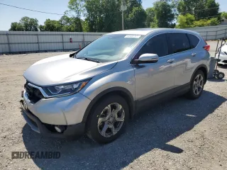 2019 Honda CR-V EX z VIN 2HKRW1H56KH515506, wystawiony jako Copart lot #54908365 z przebiegiem 74 808 mil mil oraz Szkoda całkowita • Salvage title. Historia ofert i sprzedaży dostępna na DreamBid. Obrazek 1.