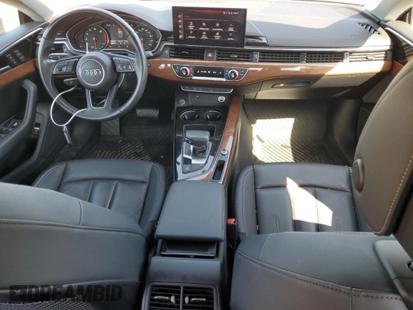 2022 Audi A5 Sportback Premium with VIN WAUABCF51NA032716, listed as a Copart auction lot 52808484 with 55,473 mi miles and Salvage Title. Bid and sale history available at carsss.com. Image 8.