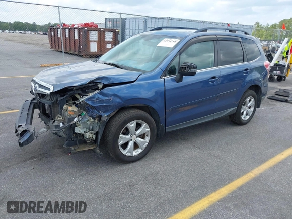 2014 Subaru Forester 2.5i Touring with VIN JF2SJAPC0EH484743, listed as a IAAI auction lot 41955798 with 144,229 mi miles. Bid and sale history available at carsss.com. Image 2.