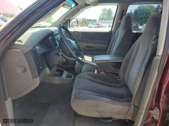 2002 Dodge Dakota SLT with VIN 1B7HG48N82S536711, listed as a Copart auction lot 53661535 with 161,460 mi miles and Clean Title. Bid and sale history available at carsss.com. Image 7.
