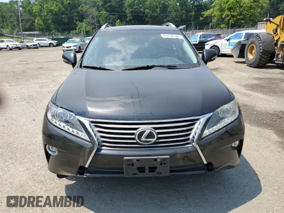 2015 Lexus RX 350 with VIN 2T2BK1BA7FC334891, listed as a Copart auction lot 60450545 with 210,500 mi miles and Salvage title. Bid and sale history available at DreamBid. Image 5.