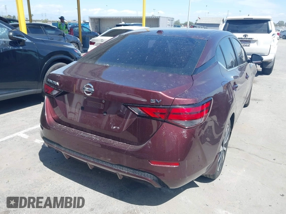 2022 Nissan Sentra SV z VIN 3N1AB8CV1NY253882, wystawiony jako IAAI lot #41942906 z przebiegiem 97 042 mil mil oraz . Historia ofert i sprzedaży dostępna na DreamBid. Obrazek 4.