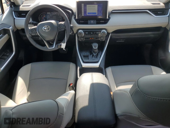 2025 Toyota RAV4 XLE Premium with VIN 2T3C1RFV2SC308112, listed as a Copart auction lot 52308415 with 11,179 mi miles and Salvage title. Bid and sale history available at DreamBid. Image 8.
