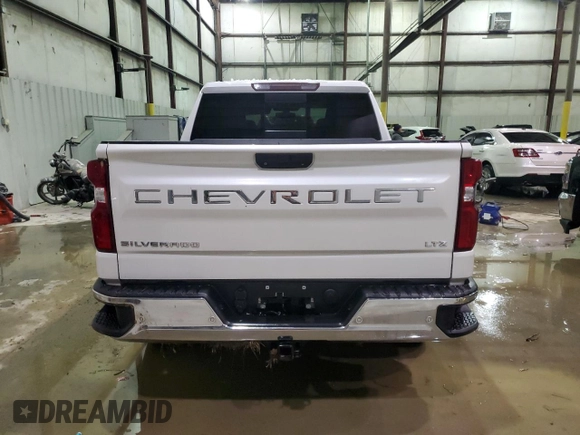 2020 Chevrolet Silverado 1500 LTZ with VIN 3GCUYGED4LG331937, listed as a Copart auction lot 45133695 with 38,065 mi miles and Salvage Title. Bid and sale history available at DreamBid. Image 6.