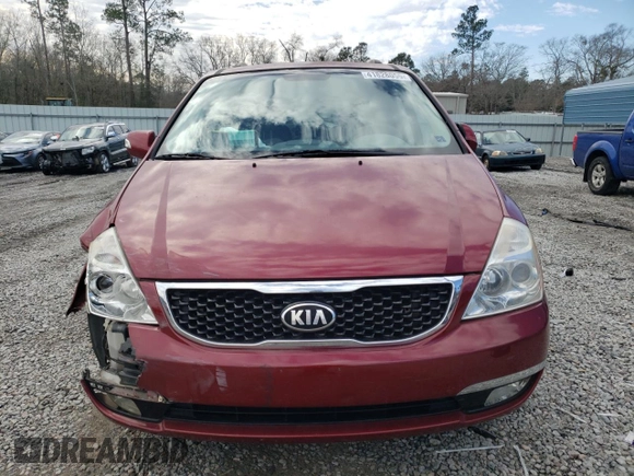 2014 Kia Sedona LX with VIN KNDMG4C72E6564721, listed as a Copart auction lot 41828055 with 150,670 mi miles and Salvage Title. Bid and sale history available at carsss.com. Image 5.
