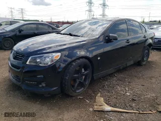 2014 Chevrolet SS with VIN 6G3F15RWXEL958390, listed as a Copart auction lot 61009474 with 92,148 mi miles and Salvage Title. Bid and sale history available at carsss.com. Image 1.