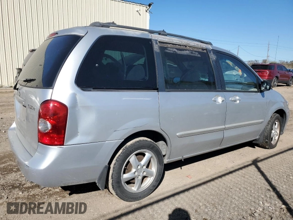 2002 Mazda MPV LX with VIN JM3LW28J520311163, listed as a Copart auction lot 85647314 with Not provided miles and Salvage title. Bid and sale history available at DreamBid. Image 3.