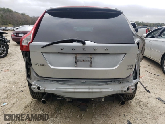 2012 Volvo XC60 3.0L with VIN YV4902DZ7C2346791, listed as a Copart auction lot 51466215 with 106,270 mi miles and Salvage Title. Bid and sale history available at carsss.com. Image 6.
