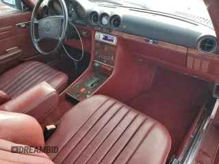 1986 Mercedes-Benz 560 SL with VIN WDBBA48D5GA051128, listed as a Copart auction lot 79873374 with 119,909 mi miles and Clean Title. Bid and sale history available at carsss.com. Image 8.
