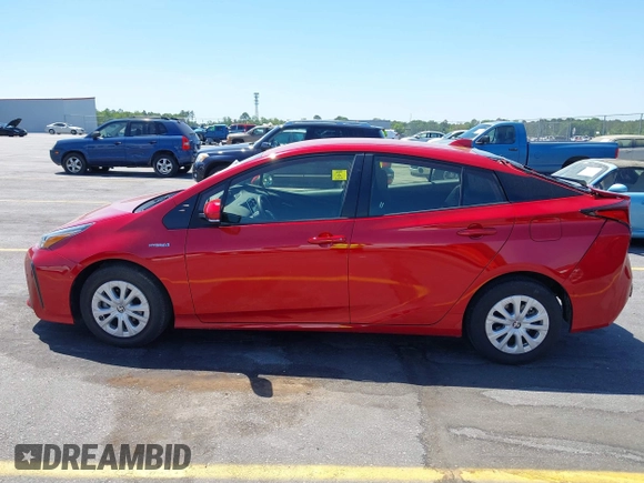 2022 Toyota Prius L Eco with VIN JTDKAMFU6N3158307, listed as a IAAI auction lot 42042768 with 17,882 mi miles and . Bid and sale history available at DreamBid. Image 14.