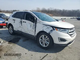 2015 Ford Edge SEL with VIN 2FMTK4J96FBB62987, listed as a Copart auction lot 49096575 with 104,536 mi miles and Salvage Title. Bid and sale history available at carsss.com. Image 4.