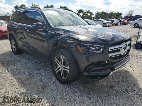 2021 Mercedes-Benz GLS with VIN 4JGFF5KE2MA566039, listed as a Copart auction lot 60915512 with 15,746 mi miles. Bid and sale history available at carsss.com. Image 1.