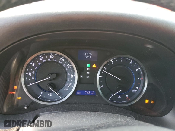 2011 Lexus IS 250 z VIN JTHCF5C25B5051696, wystawiony jako Copart lot #53704095 z przebiegiem 74 610 mil mil oraz Szkoda całkowita • Salvage title. Historia ofert i sprzedaży dostępna na DreamBid. Obrazek 9.